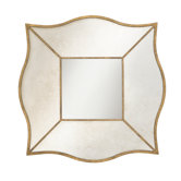 Mirror in Antique Gold Leaf