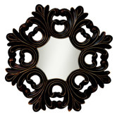 48.5" Hand Painted Mirror