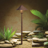 LED Path Light in Textured Tannery Bronze