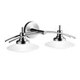 Structures Vanity Light in Brushed Nickel