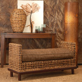 Dimitrio Abaca Fiber Bedroom Bench