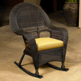 Port Royal High Back Rocker with Cushion