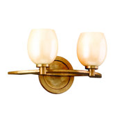 Cirque  Vanity Light  in Champagne Leaf