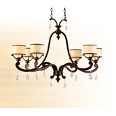 Roma 6 Light Chandelier