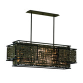 Shoji 4 Light Kitchen Island Pendant