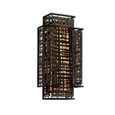 Shoji Two Light Wall Sconce