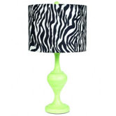 Zebra Print Drum Shade