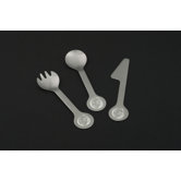 Mono Kids Polished Children's Flatware Set with Smile Design (Set of 3)