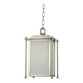 Shoreham  Hanging Lantern in Satin Nickel
