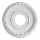 1.25" x 12.25" Ceiling Medallion in Studio White