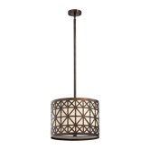 Celest 3 Light Drum Pendant