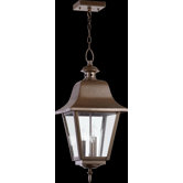 Bishop 3 Light Outdoor Pendant