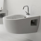 Tizi Wall Mounted Bidet in White
