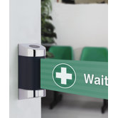 Tensabarrier Wall Mount with 13' Belt and Wall Receiver