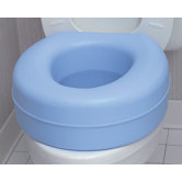 Plastic 5" Raised Toilet Seat