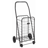 Folding Shopping Cart in Black