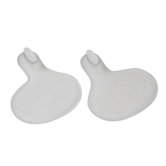 Silicone Metatarsal Pad with Toe in Clear