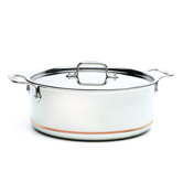 Copper-Core Stock Pot with Lid