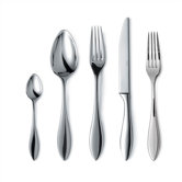 Indra 5 Piece Flatware Set