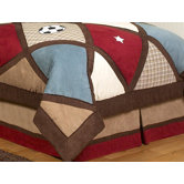 All Star Sports Collection Queen Bed Skirt