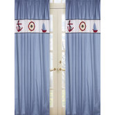 Come Sail Away Set of 2 Window Panels