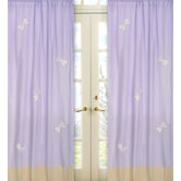 Purple Dragonfly Dreams Set of 2 Window Panels
