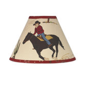 Wild West Cowboy Lamp Shade