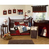 Wild West Cowboy Collection 9pc Crib Bedding Set