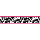 Funky Zebra Wallpaper Border