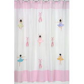 Ballerina Shower Curtain