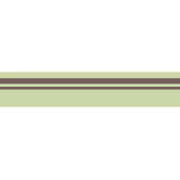 Green and Brown Hotel Wallpaper Border