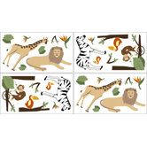 Jungle Adventure Collection Wall Decal Stickers
