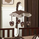 Teddy Bear Chocolate Musical Mobile