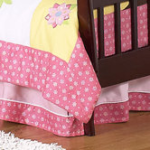 Song Bird Collection Toddler Bed Skirt