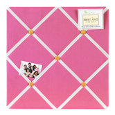 Butterfly Pink and Orange Fabric Memo Board