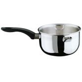 2-tlg. Stielkasserolle "Bain Marie" Set aus Edelstahl