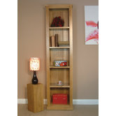 Mobel Oak Narrow Bookcase