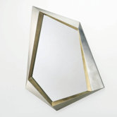 Mirror in Old World Silver