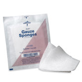 Gauze Sponges, Nonsterile 2"x2", 8 Ply, 200/PK, White