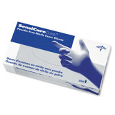 Sensicare Ice Nitrile Gloves, Blue, 200 per Pack, X-Large