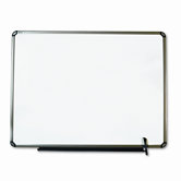 Total Erase Marker Board, 48 x 36, White, Euro-Style Aluminum Frame