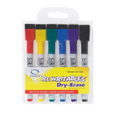 Dry-Erase Markers,w/ Magnet, 10-2/5"x6-10/13"x8-9/11", Assorted