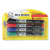Dry-Erase Markers in Four Assorted Colors