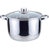 Essential Taper Shape 24cm Stockpot with Lid