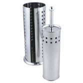 Super Value Toilet Brush and Toilet Roll Holder in Squares