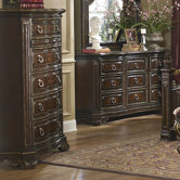 Grand European 5 Drawer Chest
