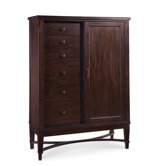 Intrigue 6 Drawer Gentleman's Chest
