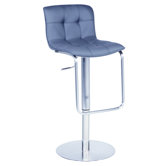 Adjustable Swivel Stool in Black