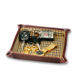 Men's Leather Goods Folding Snap Dressing Tray