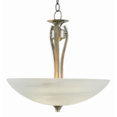 Contemporary 3 Light Inverted Pendant